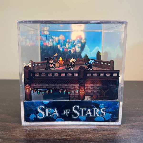 Sea of Stars | RPG Game | 3D Diorama cube