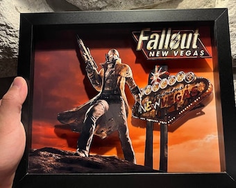 Fallout New Vegas 3D Shadowbox