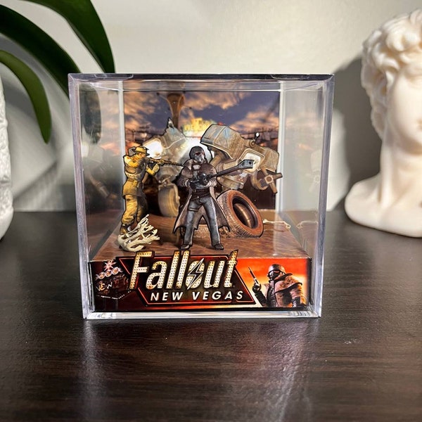 Fallout: New Vegas 3D Diorama cube