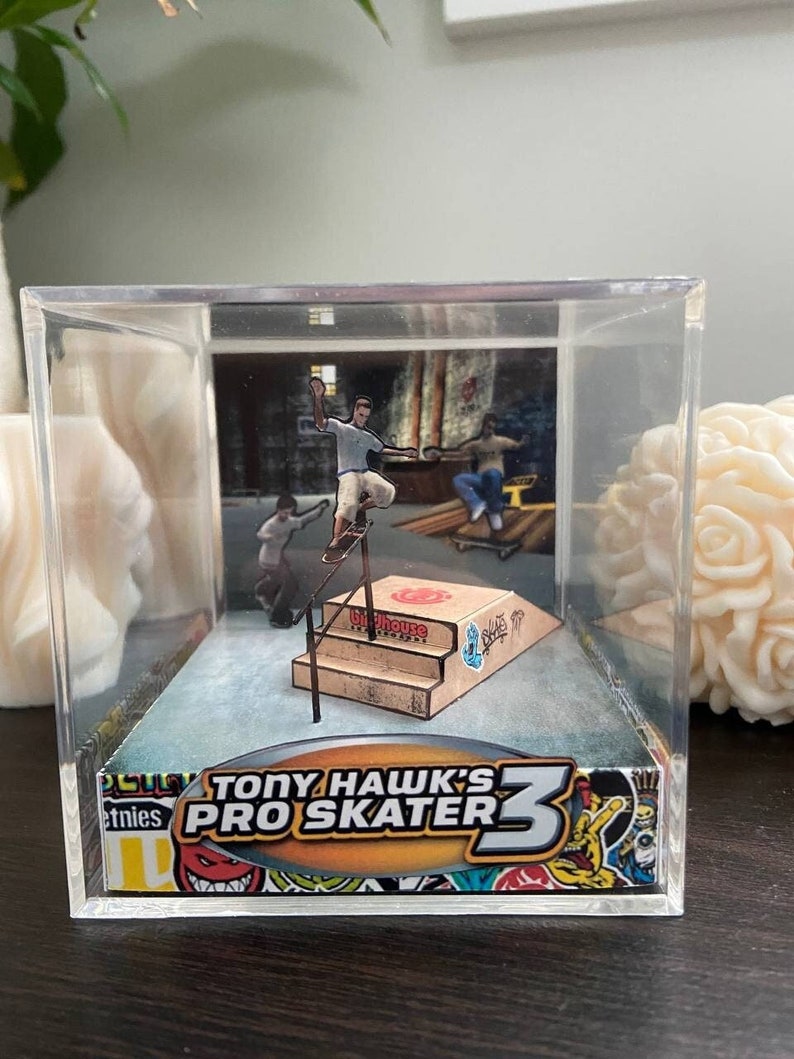 Tony Hawk Pro Skater 3 Diorama cube image 1