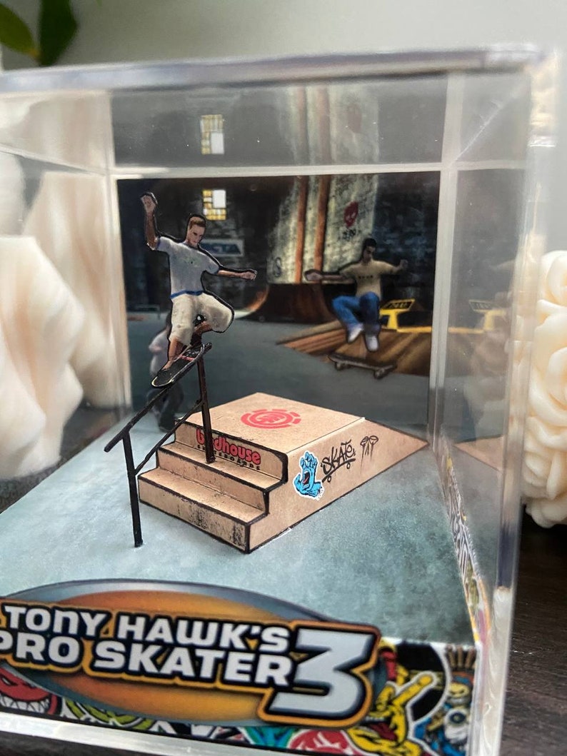 Tony Hawk Pro Skater 3 Diorama cube image 2