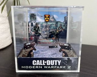 Call of Duty: Modern Warfare 2 | Favela | 3D Diorama cube