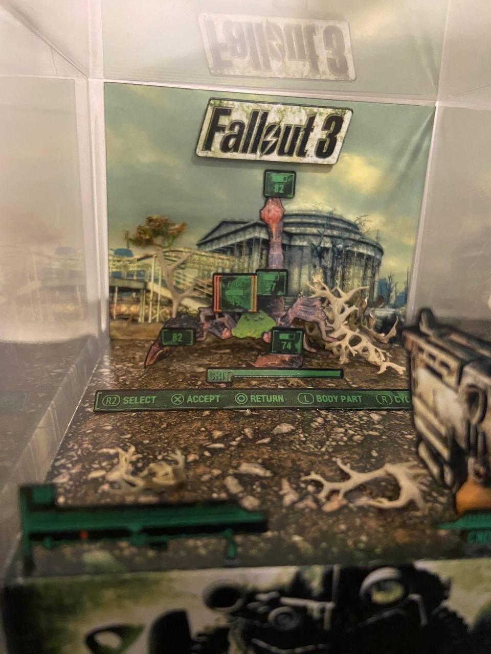 Fallout 3 Diorama Cube - Etsy