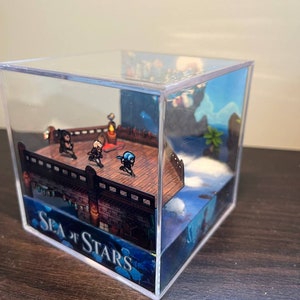 Sternenmeer RPG-Spiel 3D-Diorama-Würfel Bild 3