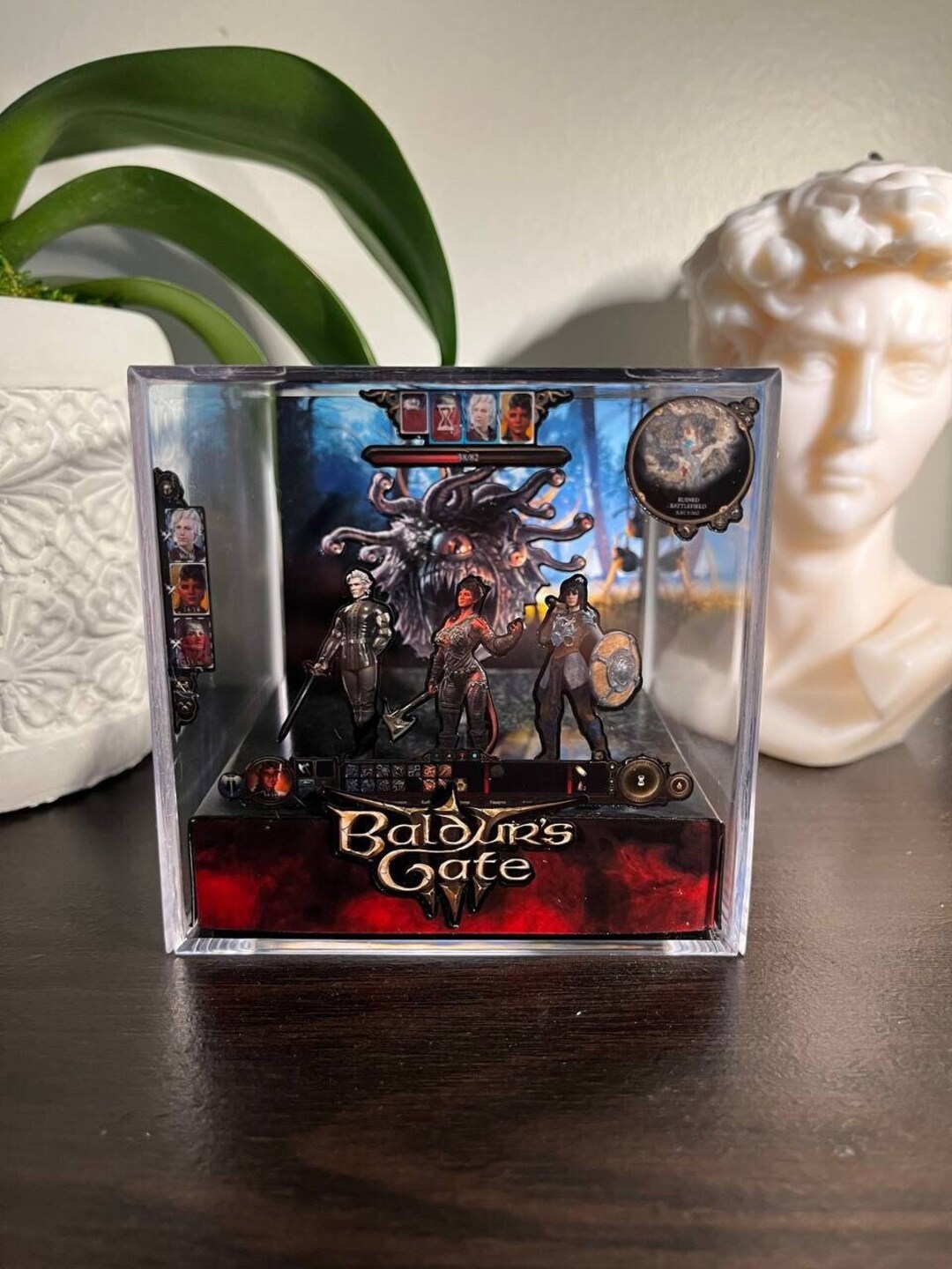 Baldur's Gate 3 3D Diorama Cube - Etsy