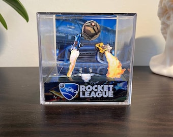 Rocket League | 3D Diorama Würfel