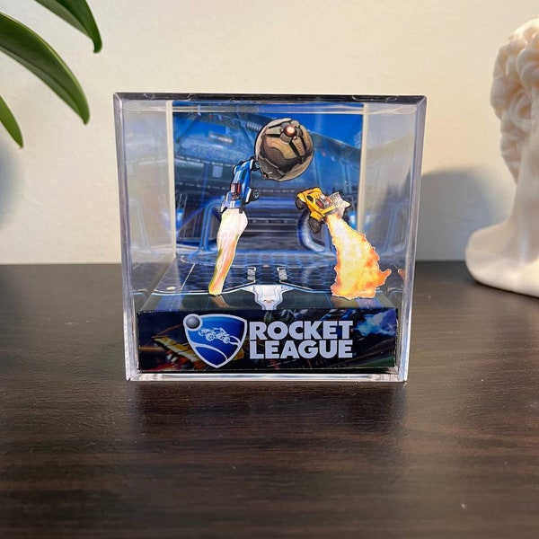 Rocket League | 3D Diorama cube