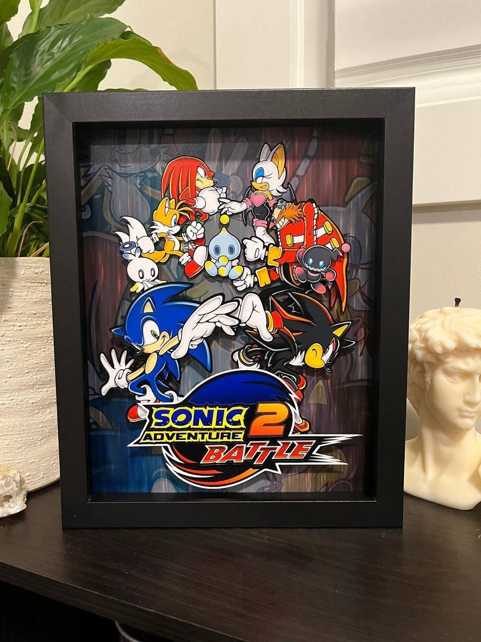 SEGA Sonic Adventure 2 Battle Acrylic Pin Sonic the Hedgehog