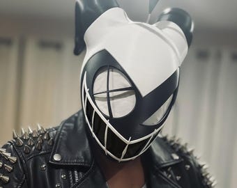 Lute's Exorcist  Helmet Inspired From Hazbin Hotel
