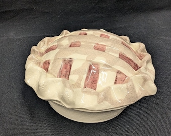 Mt St Helens Ash Infused Ceramic Mini Cherry Pie Dish