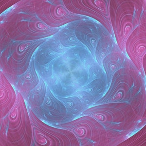 Twitch Profil Banner Psychedelic Theme, Muster Twitch Banner, Hübscher Twitch Hintergrund, Lila Twitch Hintergrund