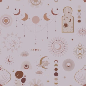 Twitch Profile Banner Astrology Zodiac Theme, Celestial Mystical Twitch Background, Livestream Channel Banner, Witch Design Twitch Profile