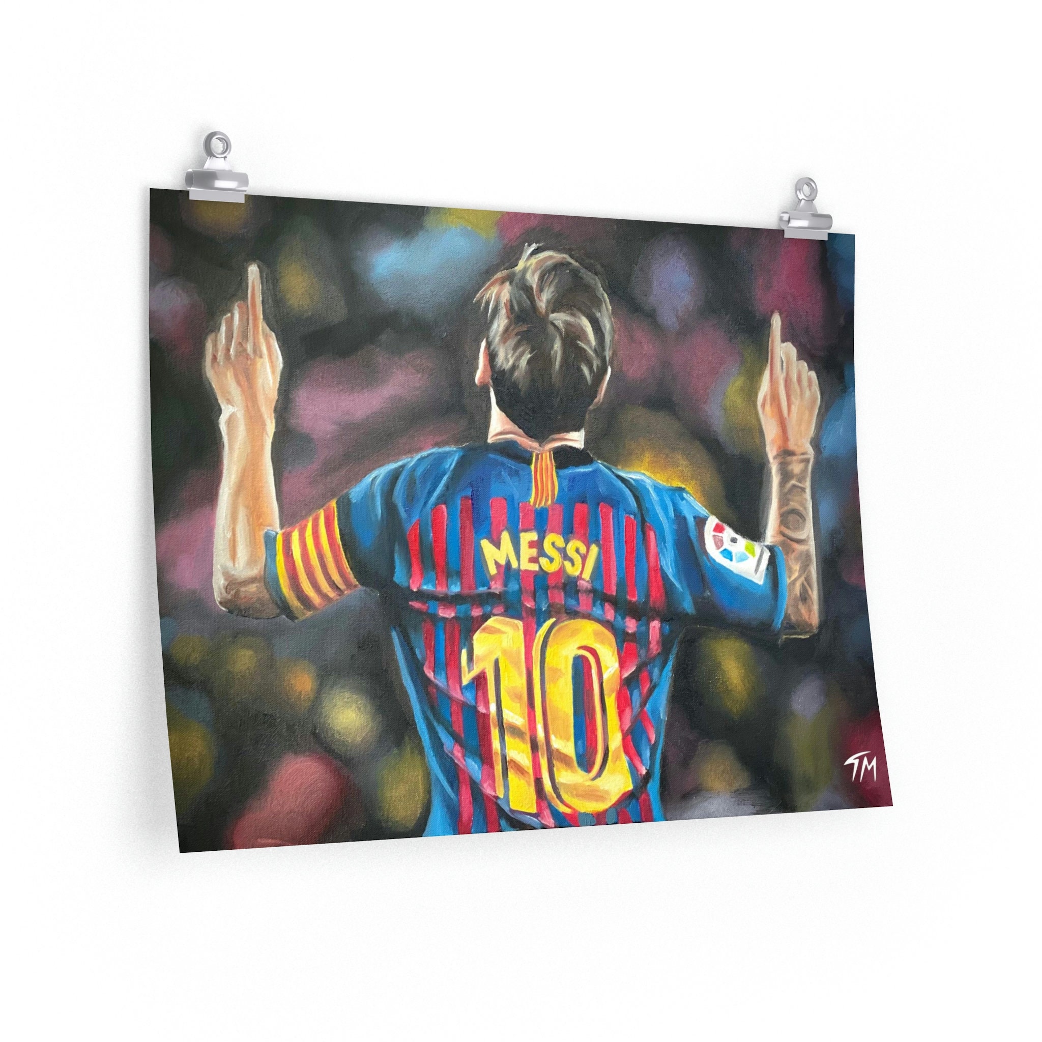 Messi Fine Lionel Messi Fine Art Print Messi Barcelona Wall Art - Etsy