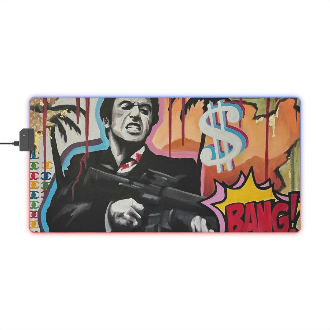 Scarface LED Mouse Pad - Etsy