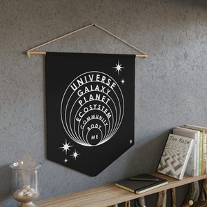 Ik op de kaart - kind van het heelal - wereldburger - montessorimateriaal - montessorikaart - wimpel