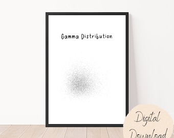 Probability Distribution |Gamma Distribution| Math Statistics Data Science Data Analyst Machine Learning |Teacher Student|Office|Math Art