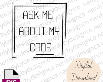 Kodowanie SVG PNG | Zapytaj mnie o mój kod | Informatyka svg | Kodowanie | Python | Java | css | html | c++ | stem | inżynier oprogramowania