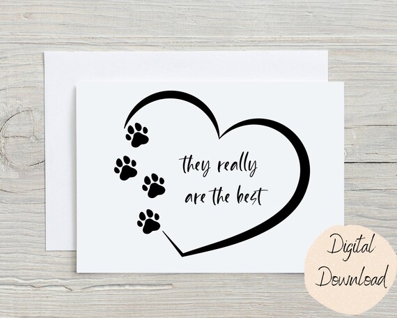 Printable Pet Sympathy Card pet Condolence Card Pet Sympathy | Etsy