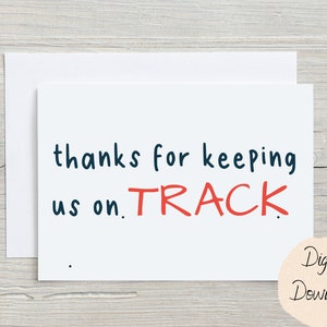 Afdrukbare kaart, Coach Thank You Card, Kaart voor Coach, Coach Waarderingskaart, Grappige Kaart, Coach Aanmoedigingskaart| | volgen Langlaufen