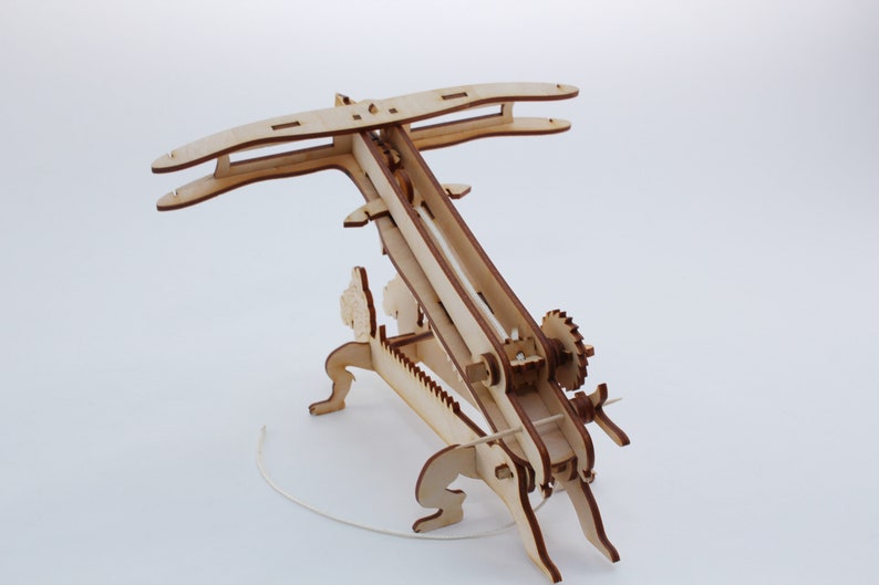 3D Laser Cut Wooden Ballista Etsy