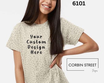 Custom LAT 6101 Youth Fine Jersey T-Shirt, Personalized Kids Tee, Choose Color and Size