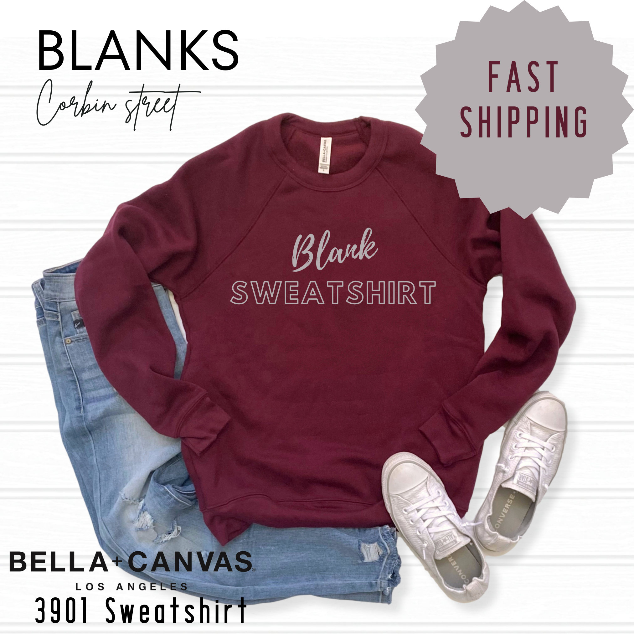 Custom Bella Canvas Sweatshirt 
