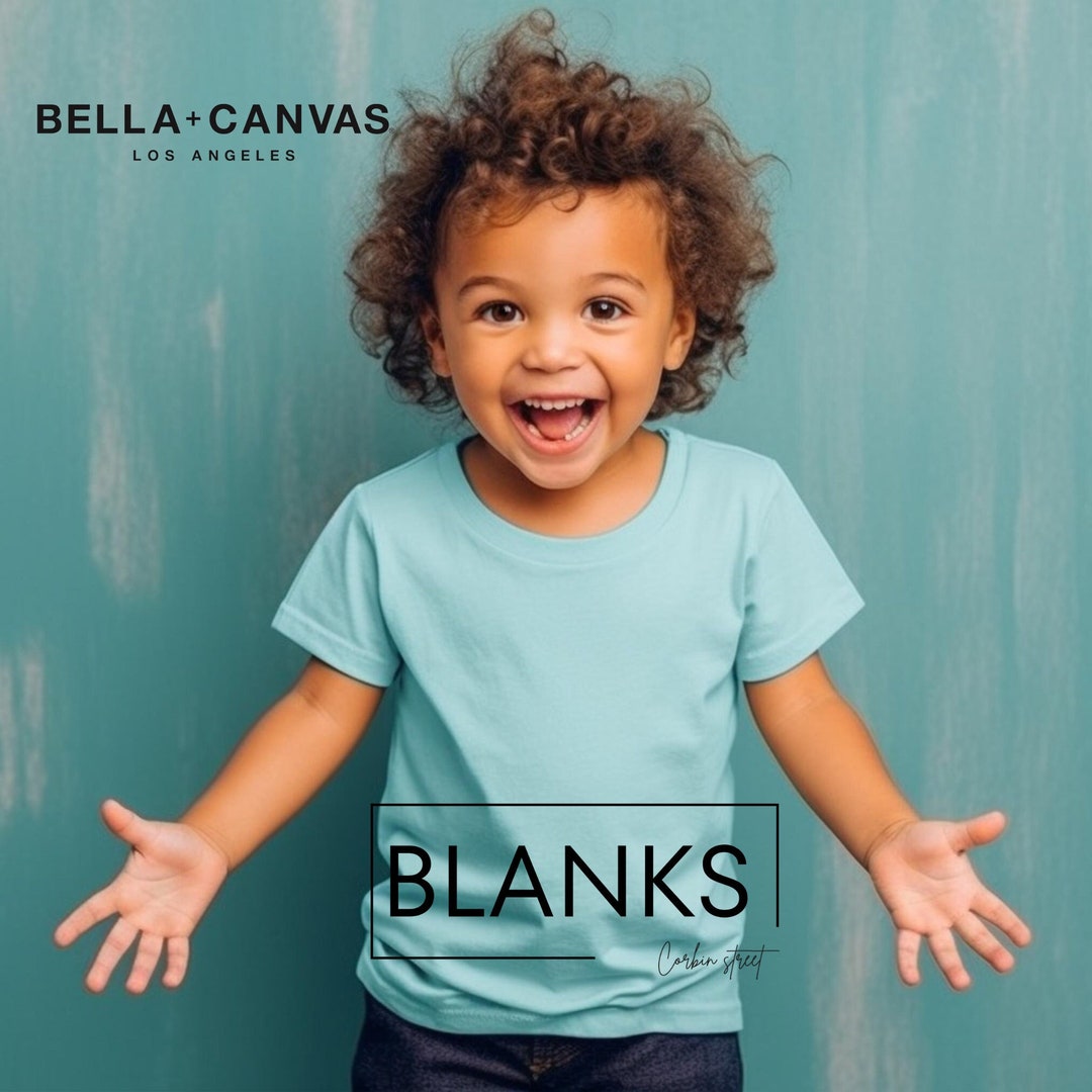 Bella Canvas Plain Youth Blank Shirts 3001Y Youth Bella Canvas Tee