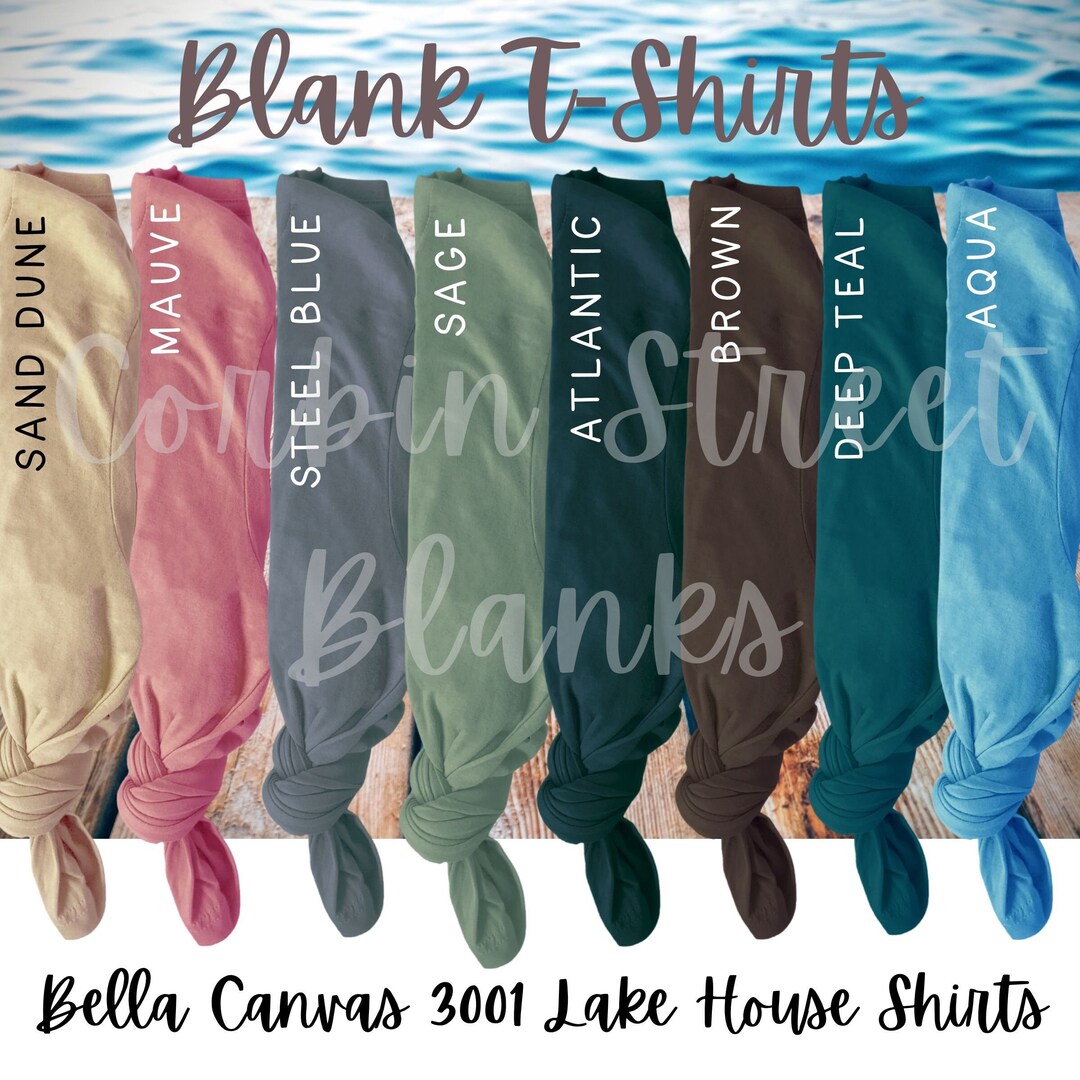 Bella Canvas Blank T-shirts | Blank Bella Canvas 3001 | Screen Print ...