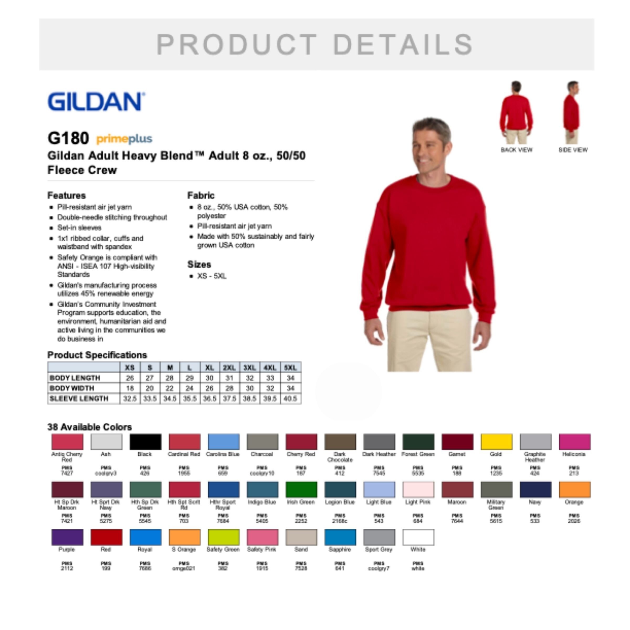 Sublimation Vintage Rick & Morty Gildan 18000 Sweatshirt