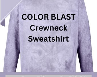 Comfort Colors Colorblast 1545 T-Shirt | Vintage Wash Tee | Unique Dye Unisex Shirt | Soft Relaxed Fit | Custom Graphic Tee