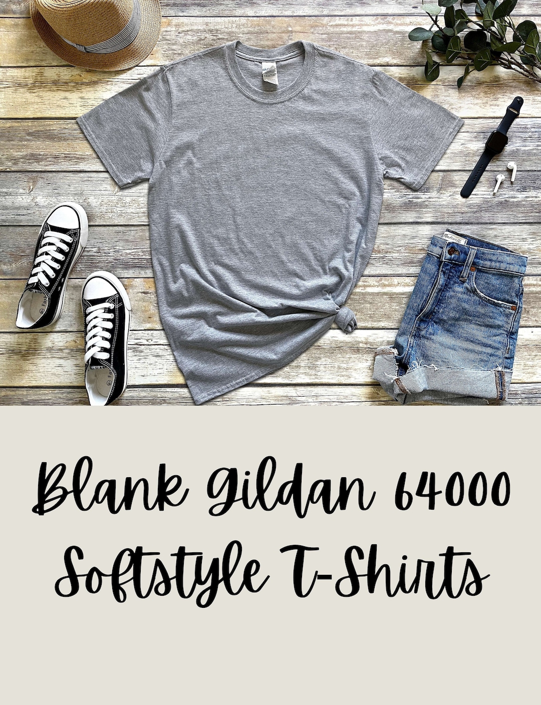 Blank Shirts Gildan Softstyle® 64000 or G640 Unisex Tshirt Great for ...