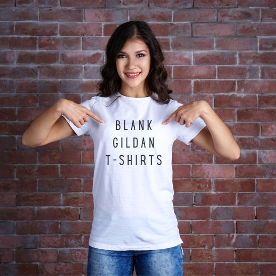 Blank Gildan Heavy Cotton™ T-shirt 5000, Unisex for Heat Transfer