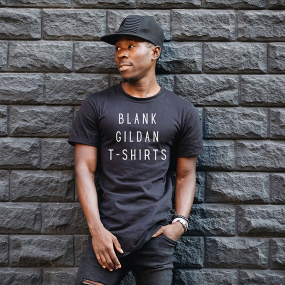 Blank Gildan Heavy Cotton™ T-shirt 5000, Unisex for Heat Transfer Vinyl,  HTV Screen Printing, Embroidery, Sublimation 