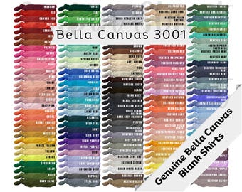 Bella Canvas 3001 Unisex Blank T-Shirt