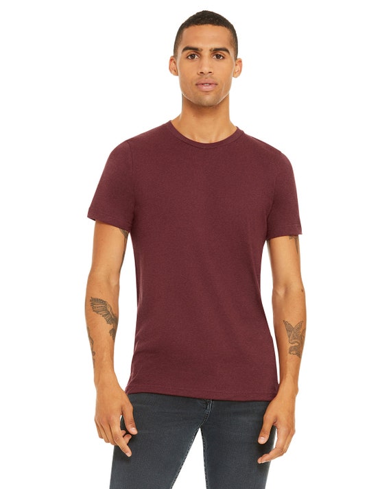 Bella Canvas Unisex Heather CVC T-Shirt 3001CVC - Heather Bubble, 4XL