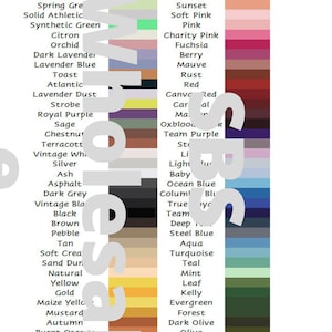 HEX and RGB Codes for Bella Canvas 3001 Shirts, Red Green Blue Codes for Bella Canvas 3001 Unisex T-Shirts