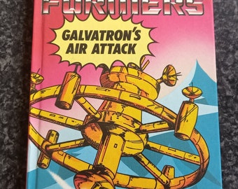 Ladybird book. Transformers Galvatron's Air Attack.    ( PBT )