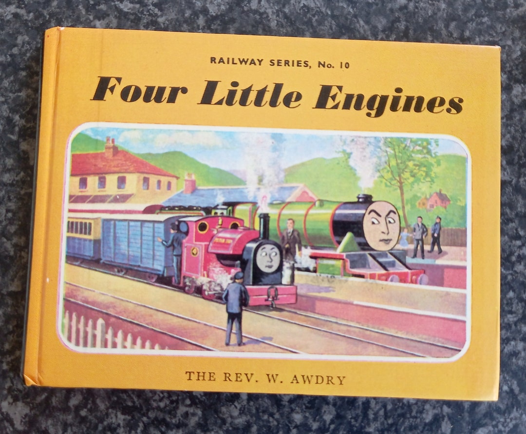 Awdey Railway Series No 10 Four Little Engines. the Rev W Awdey - Etsy
