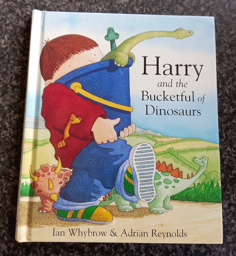 Harry and the Bucketful of Dinosaurs. - Etsy