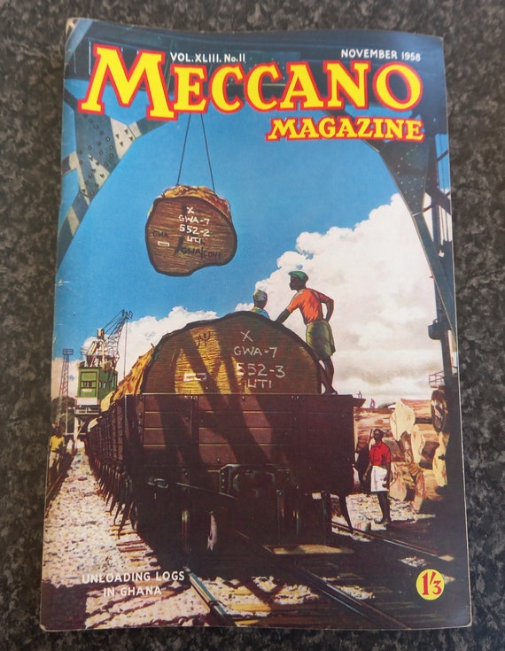 Meccano Magazine November 1958 - Etsy