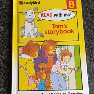 Ladybird Key Words Reading Read with me, Tom&#39;s storybook number 8