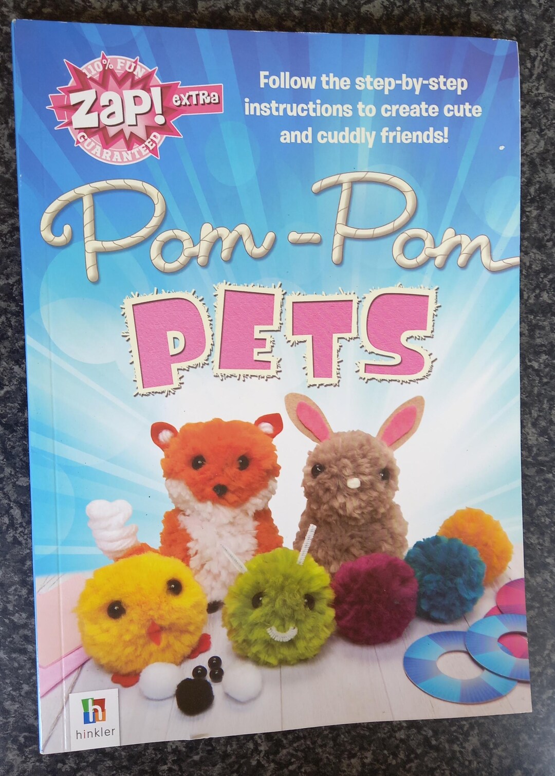 Pom Pom Pets Craft Instructions: Hinkler How-to Guide - Etsy
