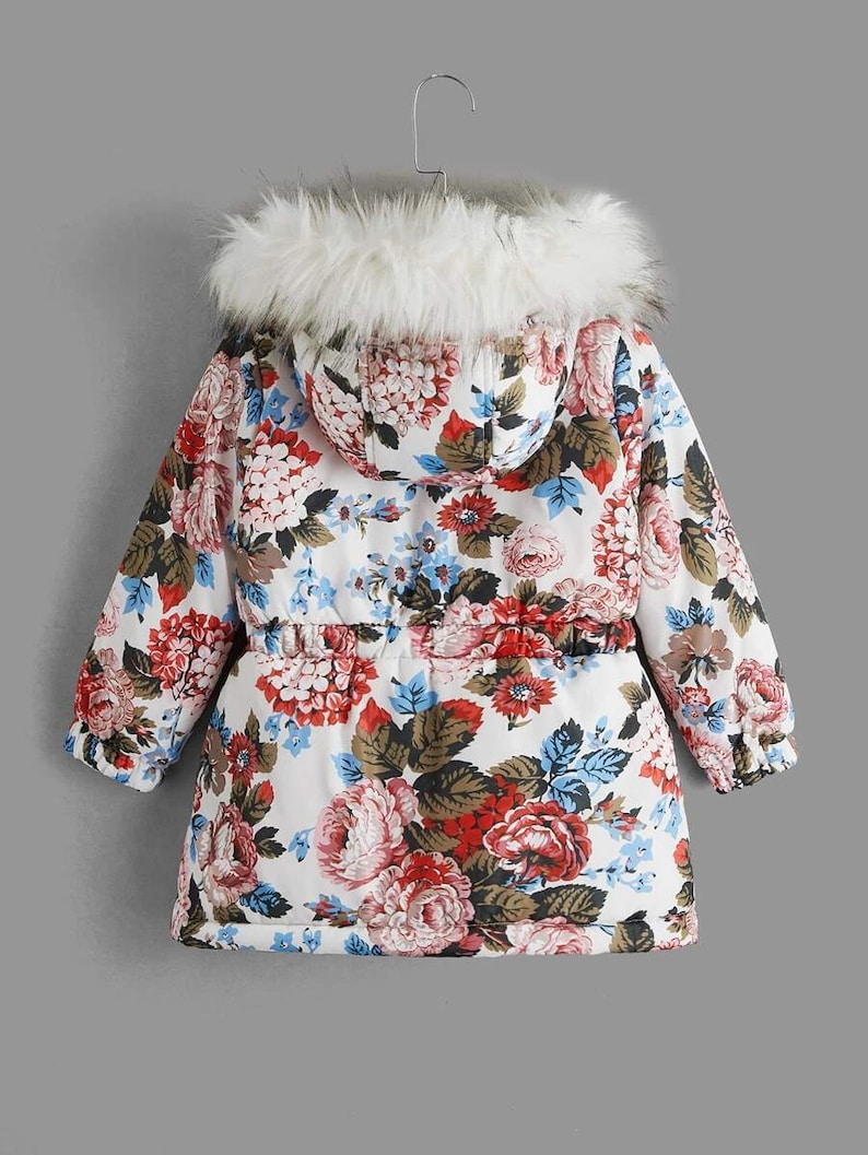 Toddler Girl Outerwear Baby Girl Jacket Baby Girl Hooded Etsy