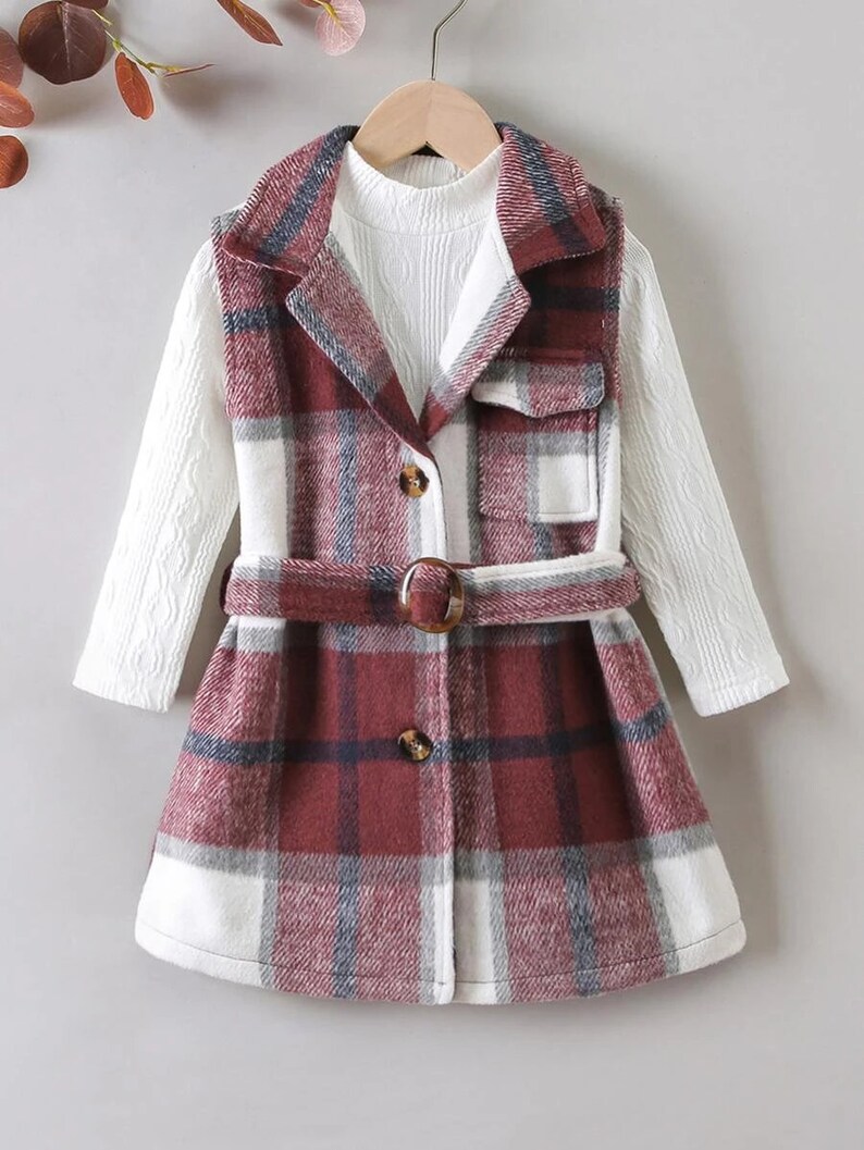 Cute Girl Clothing Set Toddler Girls Mock Neck Textured Tee & Etsy