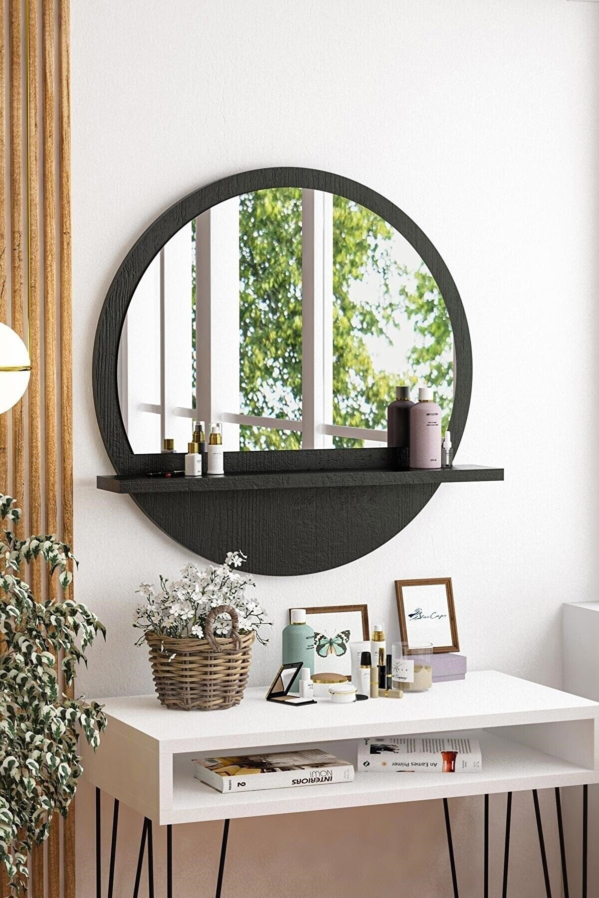 20+ Round Wooden Mirror With Balls