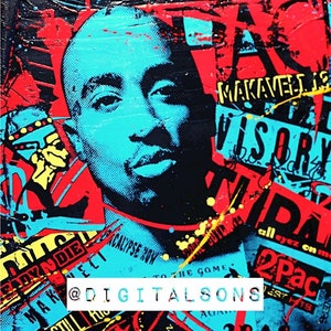 Peinture Tupac