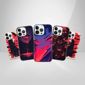 Vampire Phone Case Bat Cover for iPhone 15Pro, 14, 13, 12, 11, Google Pixel 9, 8, 7A, 6A, Samsung Galaxy S24 Ultra, S23fe, A05 A55 A35