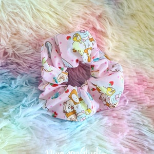 Cute hairband in anime animal style in pink