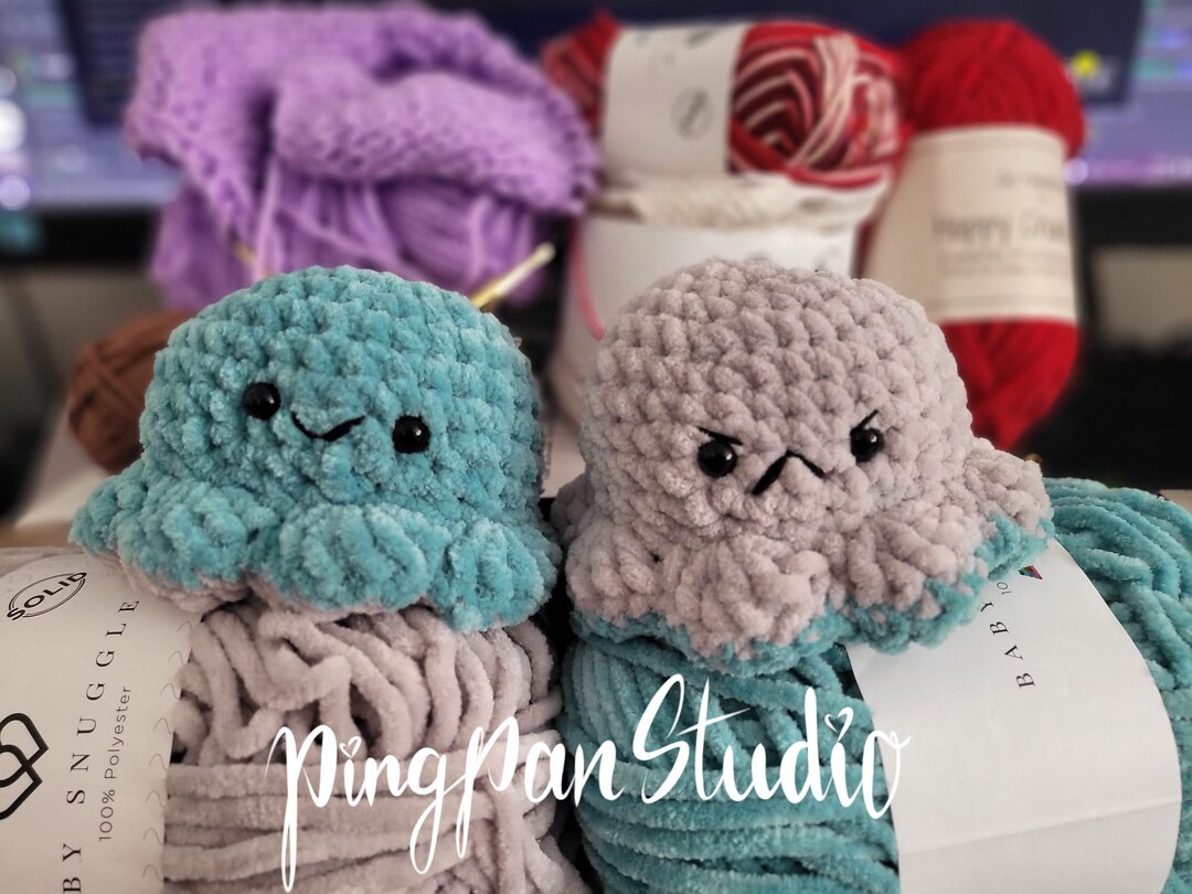 Reversible Octopus Moodie / Crochet Animal Moodie Reversible - Etsy
