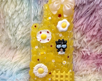 Funda para teléfono decorada con crema, linda y lista para usar, con pegamento de crema Decoden